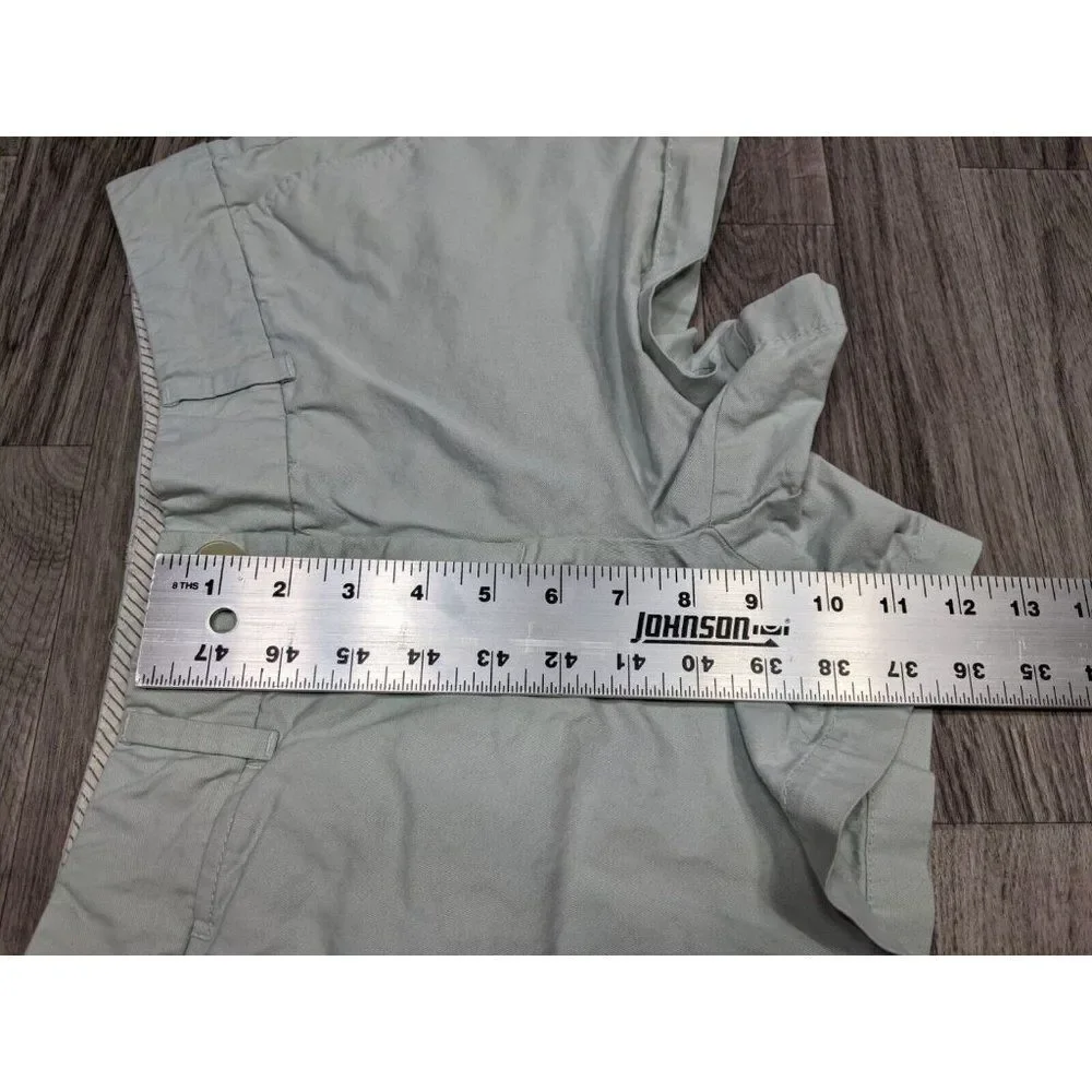 (3/$35) Ann Taylor Loft Womens Size 4 Pockets‎ Sea Green Shorts